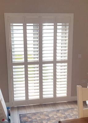 Wicklow Shutters, fitted in Meadow Gate from our Weston & Titan Range.