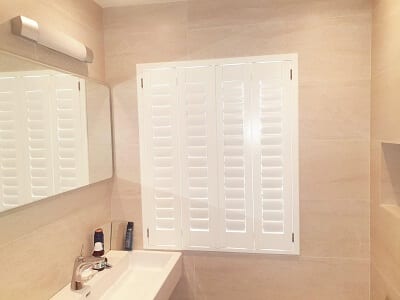 PVC Bathroom Shutter and Screen Roller Blind, Raheny, Dublin 5