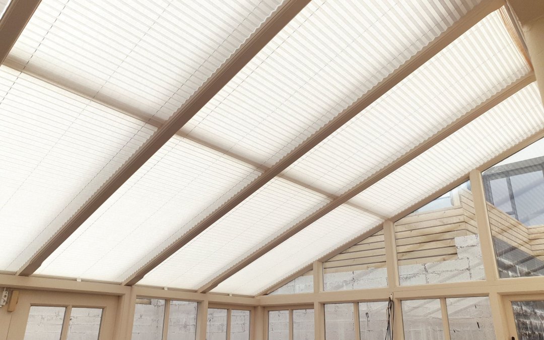 Video of Motorised Pleated Roof Blinds