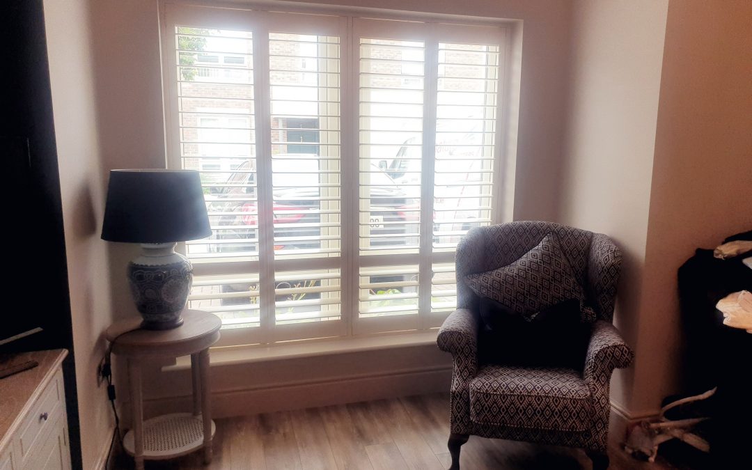 Castleknock Window Shutters. Weston Range White Window Shutters.