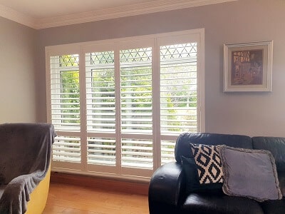 Cabra Plantation Blinds.  Weston range Shutters in Dublin 7.