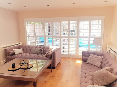 Meath Shutters -Hardwood and Weston Range shutters installed in Ashbourne, Meath.