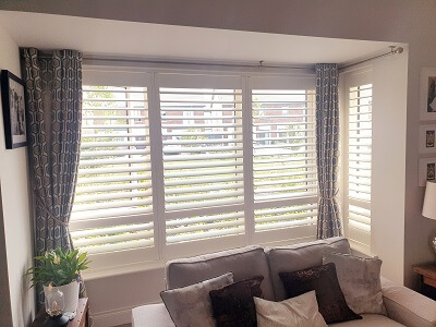 Somerton, Lucan, Co Dublin. Titan Range Plantation Shutters.