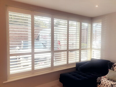 Drummartin, Dublin 14 , installed Vellum Colour Titan Shutters.