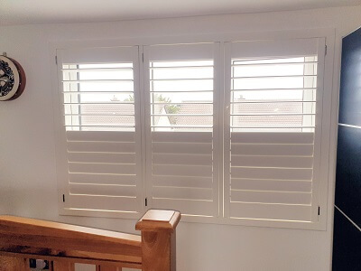 Santry, Dublin 9. Weston Range ,89mm louver Shutter Blinds.