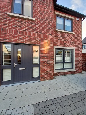 White Plantation Shutters installed in Moyglare ,Maynooth, Kildare