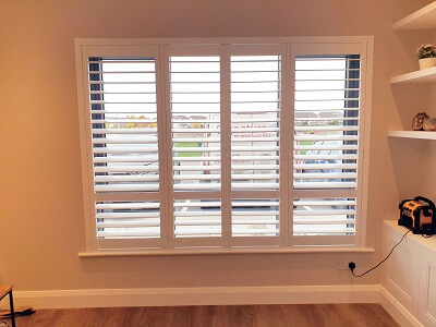 Titan and Weston Shutters installed in Castlefield Hall, Clonsilla, D 15