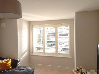 Weston Type Plantation Shutters installed in Kilcock, Meath