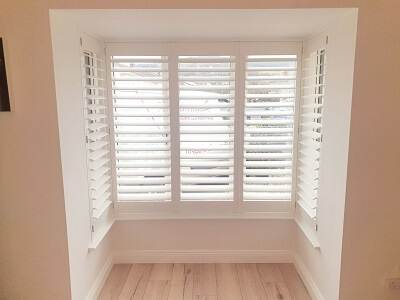 Stunning Solidwood Shutters in Dublin. Plantation Blinds in Dublin 16.