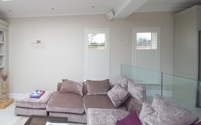 Shutter Blinds in Dublin. White Shutters in Castleknock, D15