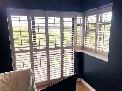 Plantation Blinds in Sallins. Solidwood Shutters in Kildare