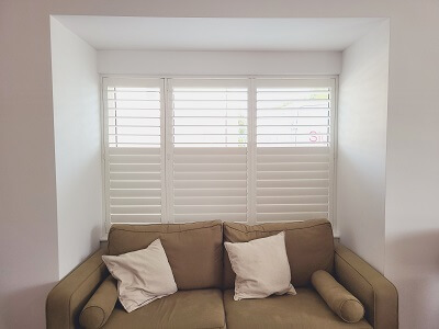 Gorgeous shutters fitted In Oak Park, Malahide. New House, New Shutters in Dublin