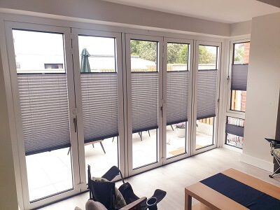 Pleated Blinds in Templeogue. Multi-Fuction Blinds in Dublin 6.