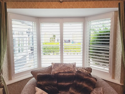 MDF Shutters in Portmarnock. Plantation Blinds in Co, Dublin