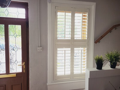 Tier on Tier Shutters in Inchicore. Beautiful and Practical shutters in Dublin