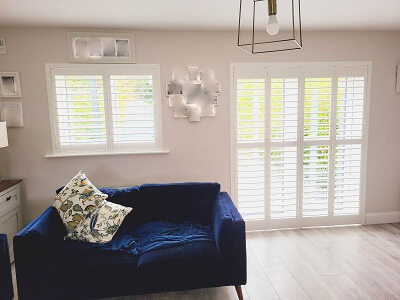 Shutter Blinds in Clondalkin. MDF and Wood shutters in Co Dublin