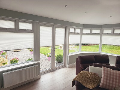 Pleated Blinds in Ratoath. Window & Door Blinds in Meath