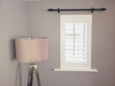 Pure White Shutters in Dunshaughlin. Plantation Shutters in Meath.