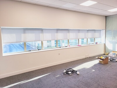 Office Roller Blinds in Bluebell. Commercial Blinds in Dublin