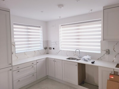 Day & Night Blinds in Rolestown. Blinds in a Brand new House