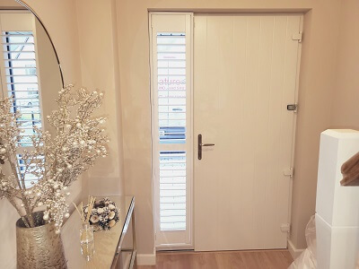 Shutters in Chapel Road, Delgany. Plantation Blinds in Wicklow