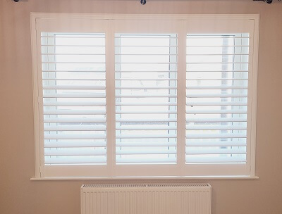 Stunning Shutters in Greystones. Plantation Blinds in Wicklow.