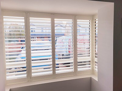 New Shutters in Castlefield Walk, Balbriggan. Plantation blinds in Dublin