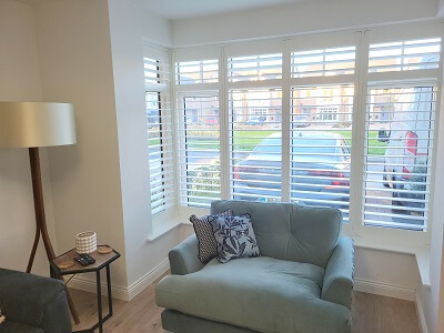 Plantation Shutters fitted in Vartry Wood Ashford. Plantation Blinds in Wicklow