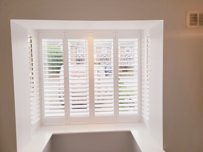 Weston Shutters fitted in Blackrock. Window Shutter Dublin.