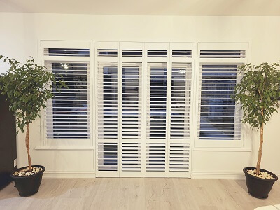 Plantation Shutters in a new build In Mornington. Shutters in Meath