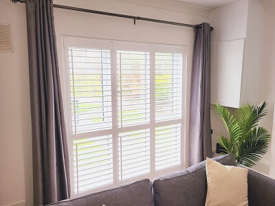 Plantation Shutters installed in Swords. Window Shutters in Dublin