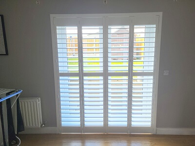 Patio Door Shutters in Citywest. Door Shutters in Dublin 24