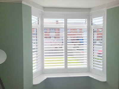 Bay window shutter installed in Crumlin, Dublin 12