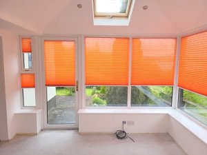 CONSERVATORY pleated BLINDS