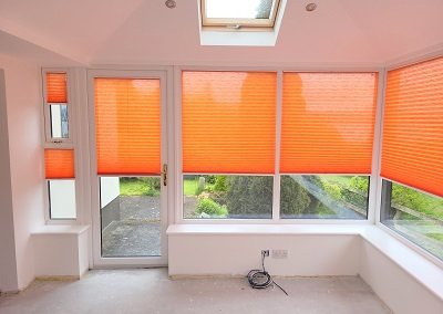 CONSERVATORY pleated BLINDS