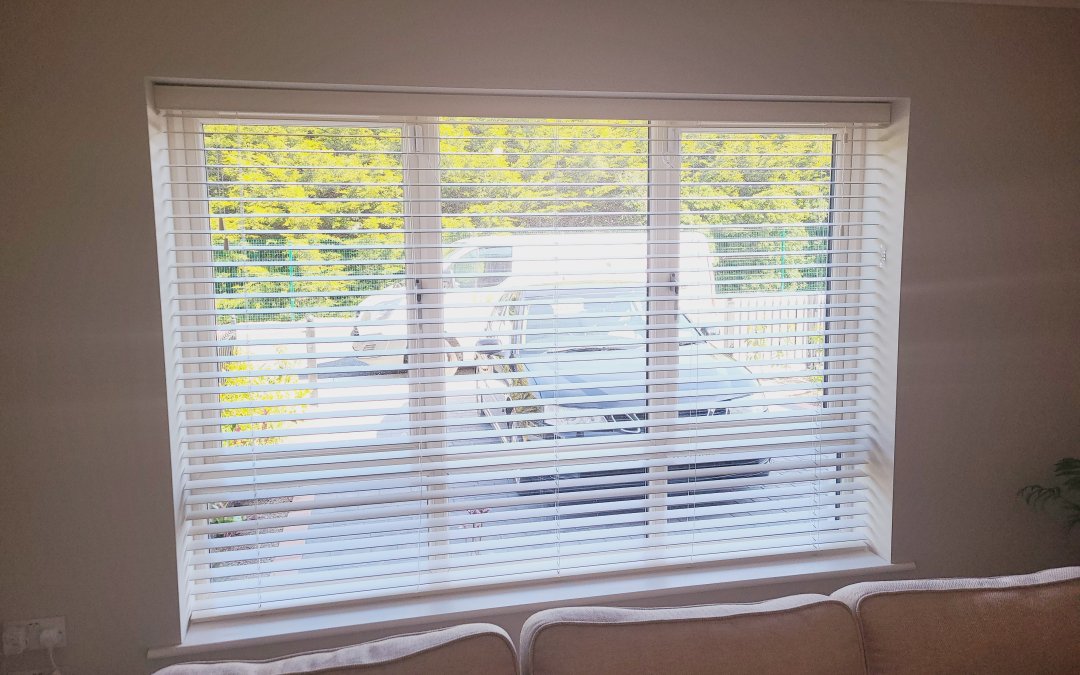 Wooden Venetian Blinds in a new Beresford estate in Donabate