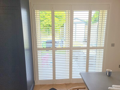 Solidwood Shutter Blinds installed in Kildare Town.
