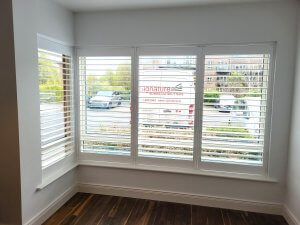 l shaped bay window shutters