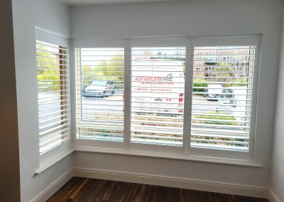 l shaped bay window shutters