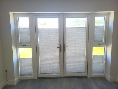 Day & Night Blinds fitted with Pleated Blinds in Rahenny Park, Lusk