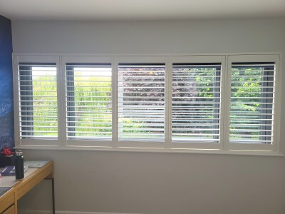 Plantation Shutters installed in Gleangeary, County Dublin