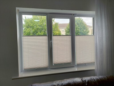 Multi Function Blinds in Ashbourne. Pleated Blinds Meath