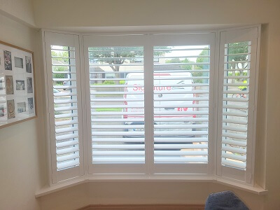 Plantation Shutters in Clonsilla. White Shutters in Dublin 15