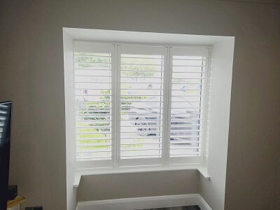 Plantation Blinds fitted in Kilcock. Shutters in Meath.
