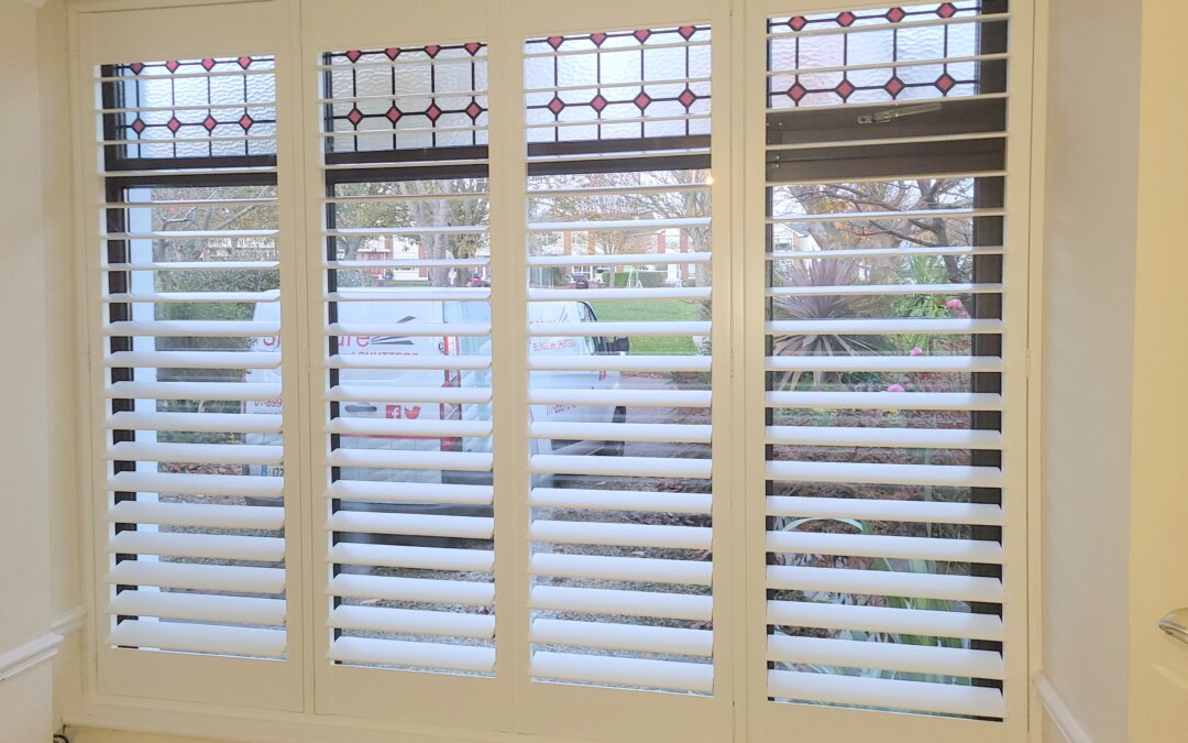 Weston Shutters fitted in Portmarnock. 89mm Louvre Shutters in Dublin