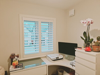 Solidwood Plantation Shutters installed in Rahenny Park, Lusk