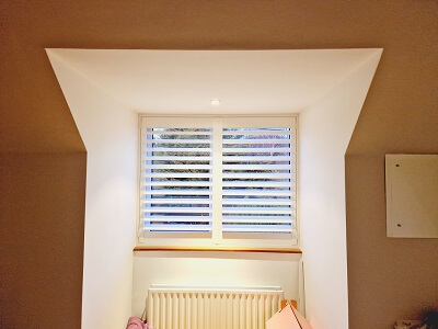 Plantation Blinds fitted in Kilcoole. Shutter Blinds in Wicklow