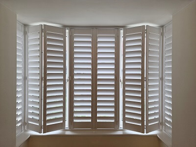 Front of House Shutters in Littlebrook, Delgany. Shutters in Wicklow.