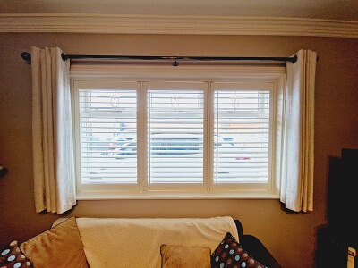 Weston Plantation Shutters installed in Rathgar. Window Shutters Dublin