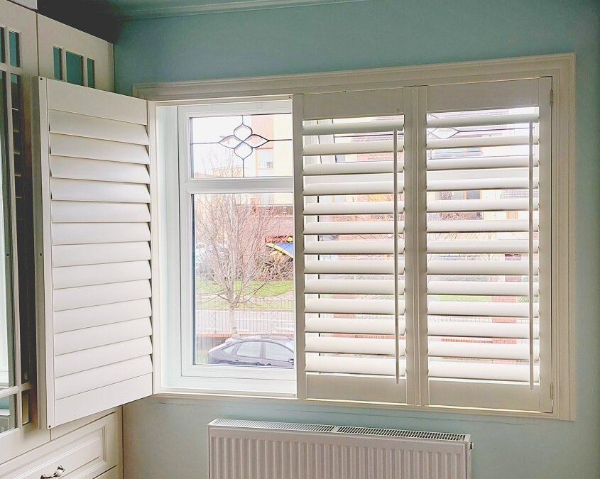 Plantation Shutters fitted in Finglas, County Dublin.